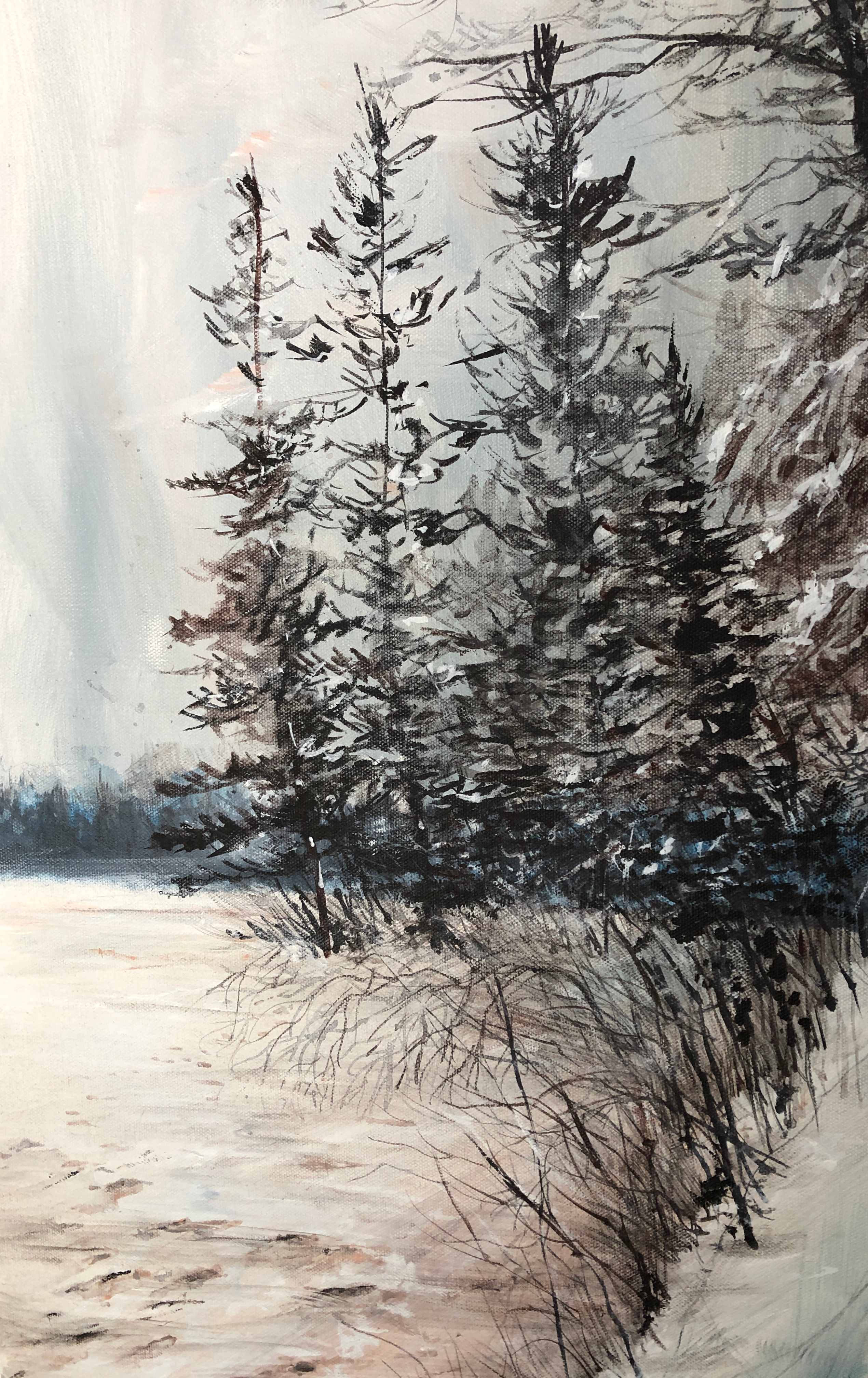 Winter Acrylic